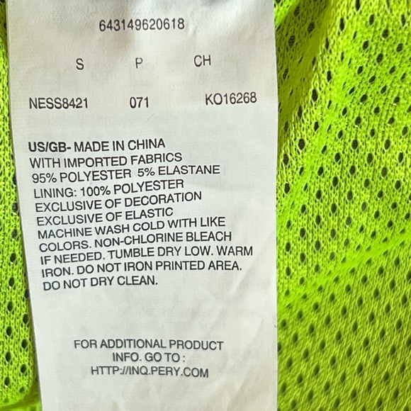 Nike Mesh Lined Volley Swim Shorts for Boys Neon Yellow Volt Gray Sz Small - Picture 6 of 9